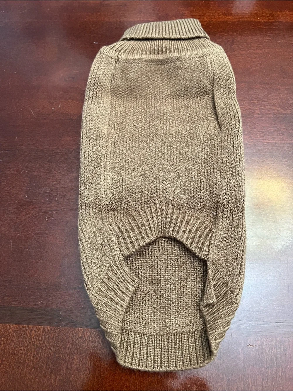 HOTUMN Thanksgiving Day Dog Sweater - Brown